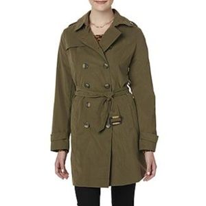 NWOT Simply Styled Women's Trench Coat 1X